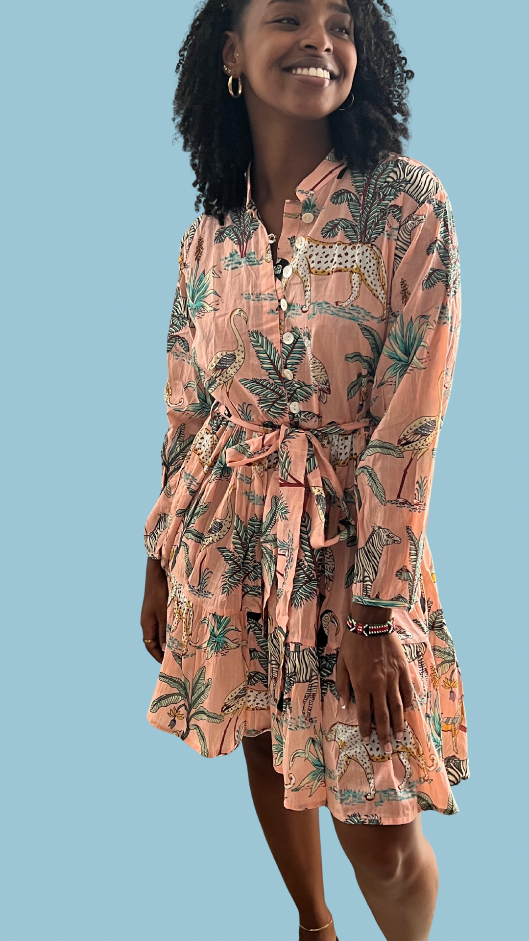 safari mini dress Mini Dress